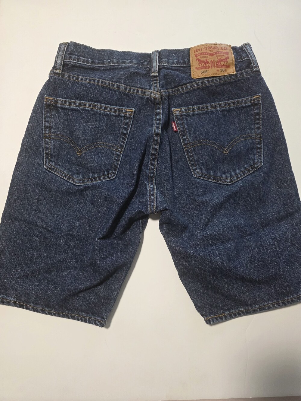 Levi's 505 Jean Shorts Dad Style Size 30 Waist